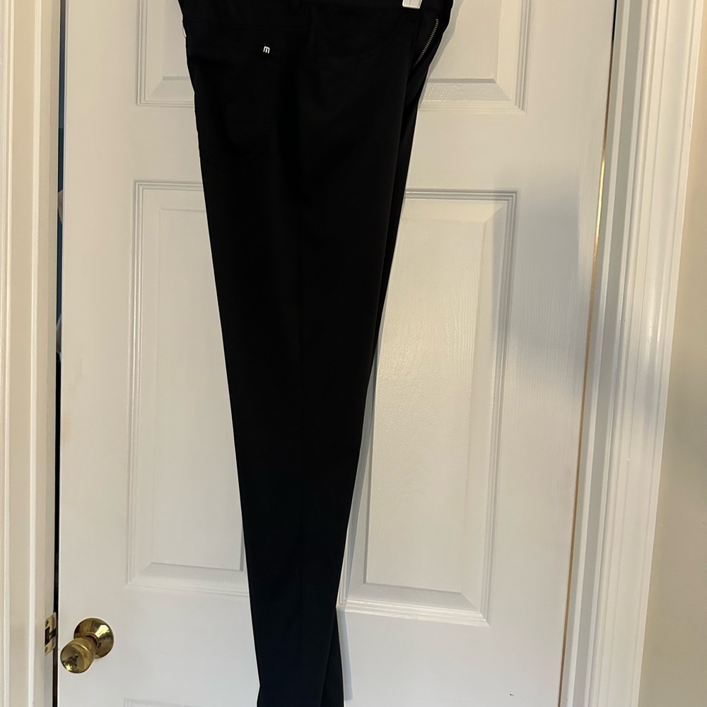 Black Travis Mathew Golf Pants